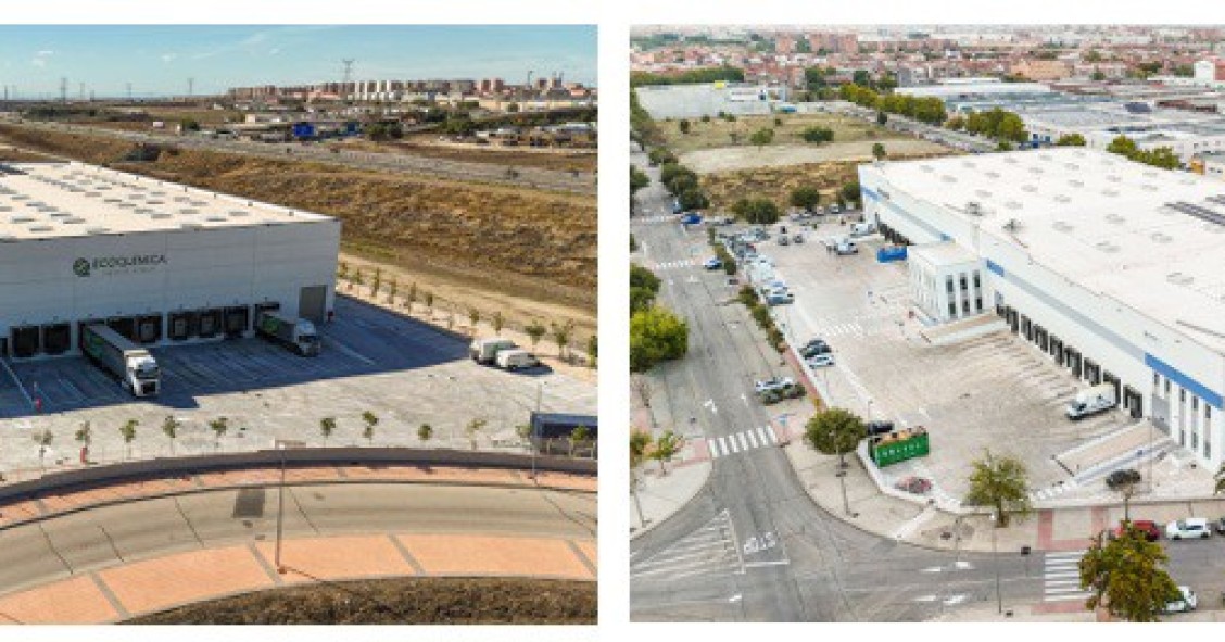 Naves logísticas adquiridas por Delin Property en Villaverde y Pinto