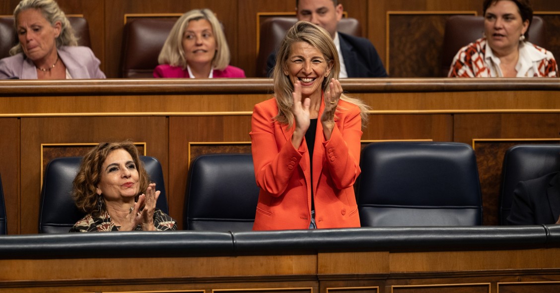 La vicepresidenta segunda y ministra de Trabajo y Economía Social, Yolanda Díaz.