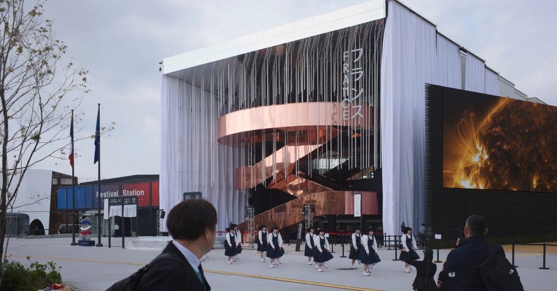 El Pabellón de Francia para la Exposición Universal de Osaka 2025 ha sido diseñado por el estudio francés Coldefy junto al italiano Carlo Ratti Associati.