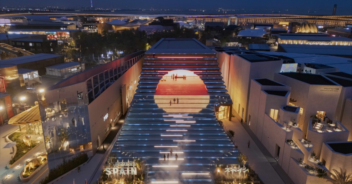 Pabellón español en la Expo de Osaka