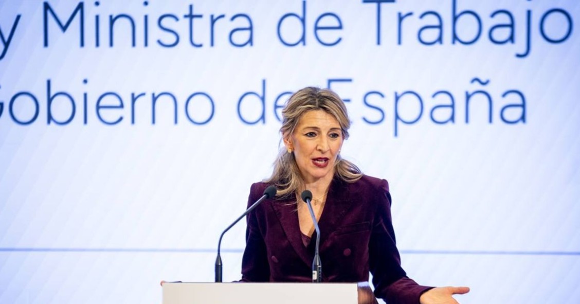 La vicepresidenta segunda del Gobierno y Ministra de Trabajo, Yolanda Díaz