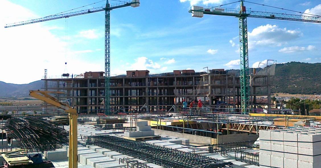 Hotel en construcción