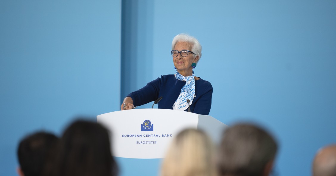 Christine Lagarde, presidenta del BCE