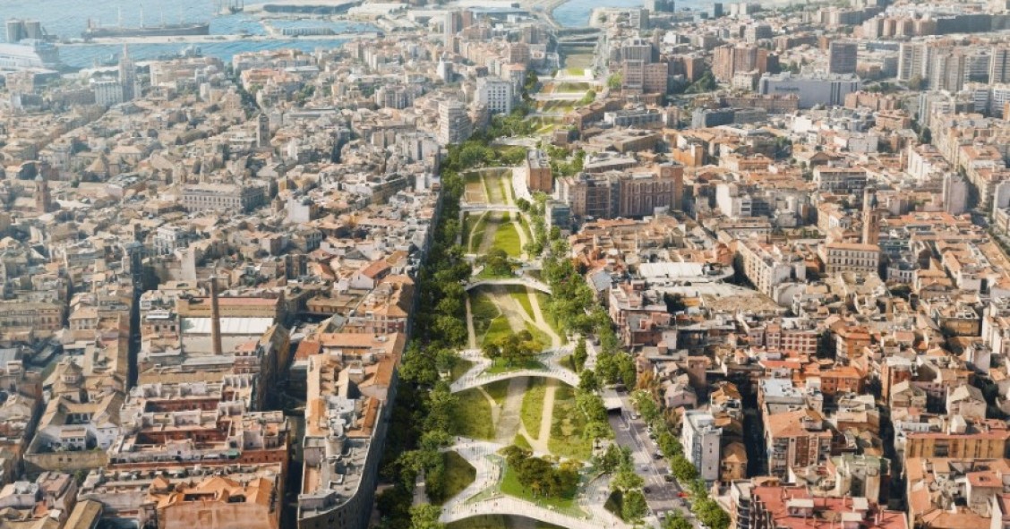 Nuevo corredor verde en Málaga