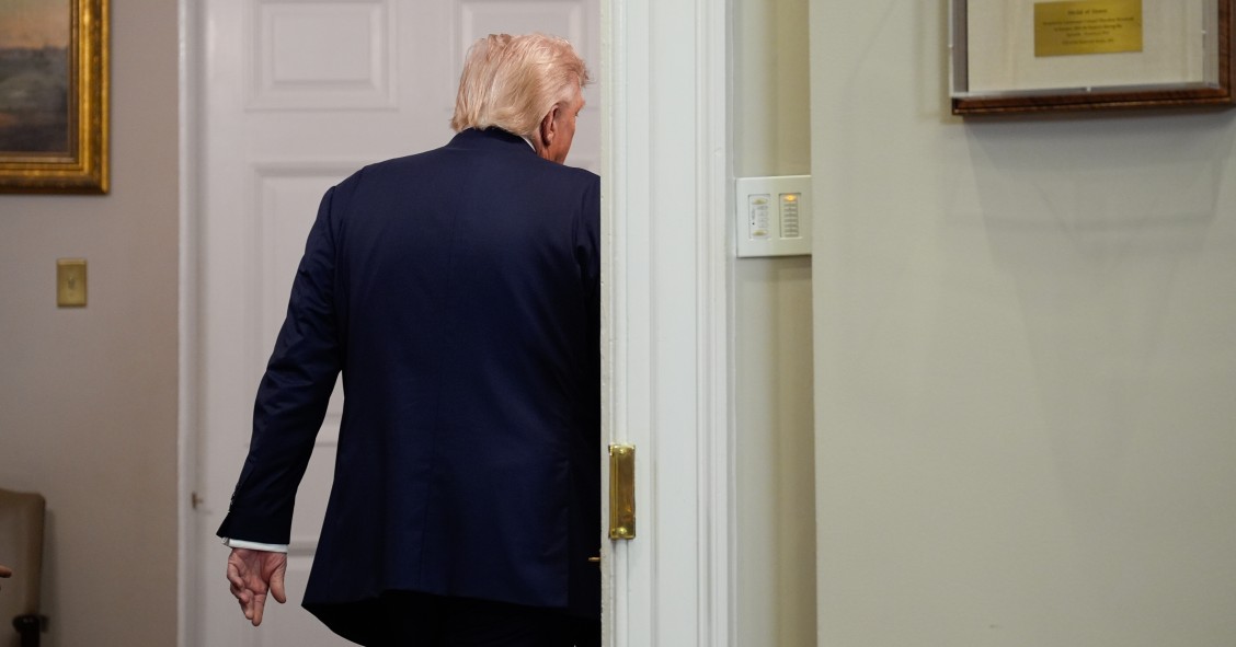 El presidente de Estados Unidos, Donald Trump