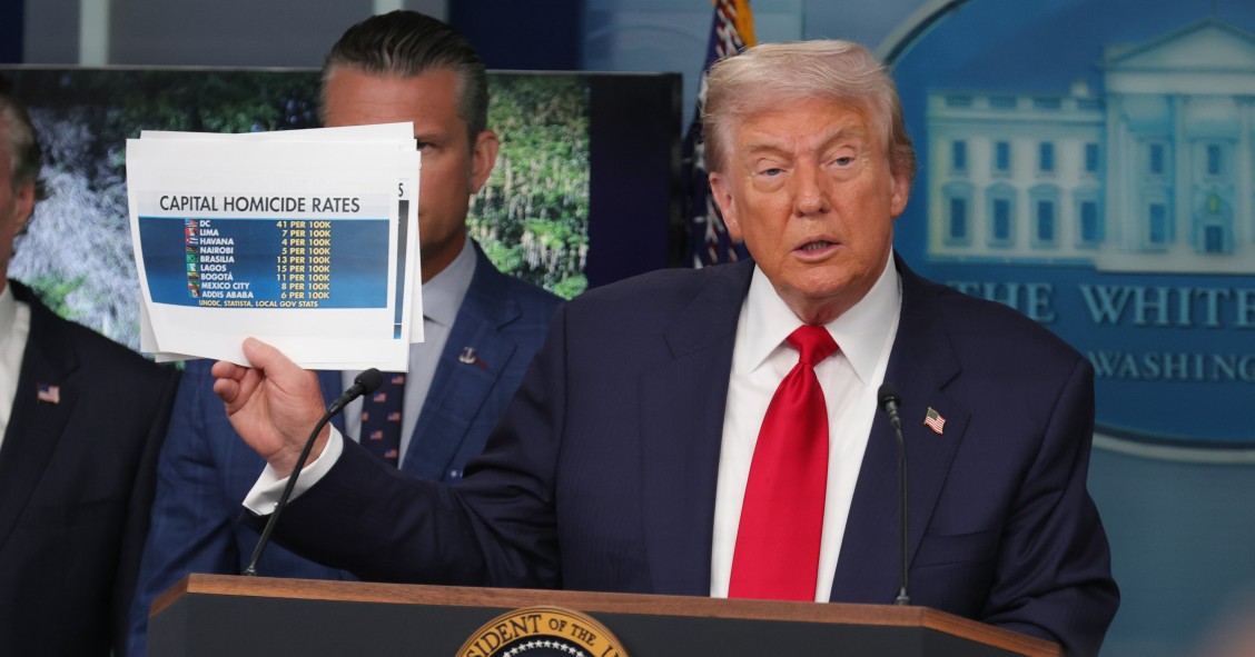 El presidente de Estados Unidos, Donald Trump