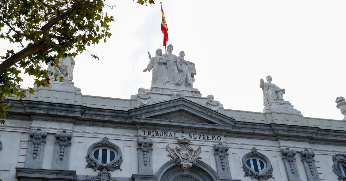 Fachada del Tribunal Supremo