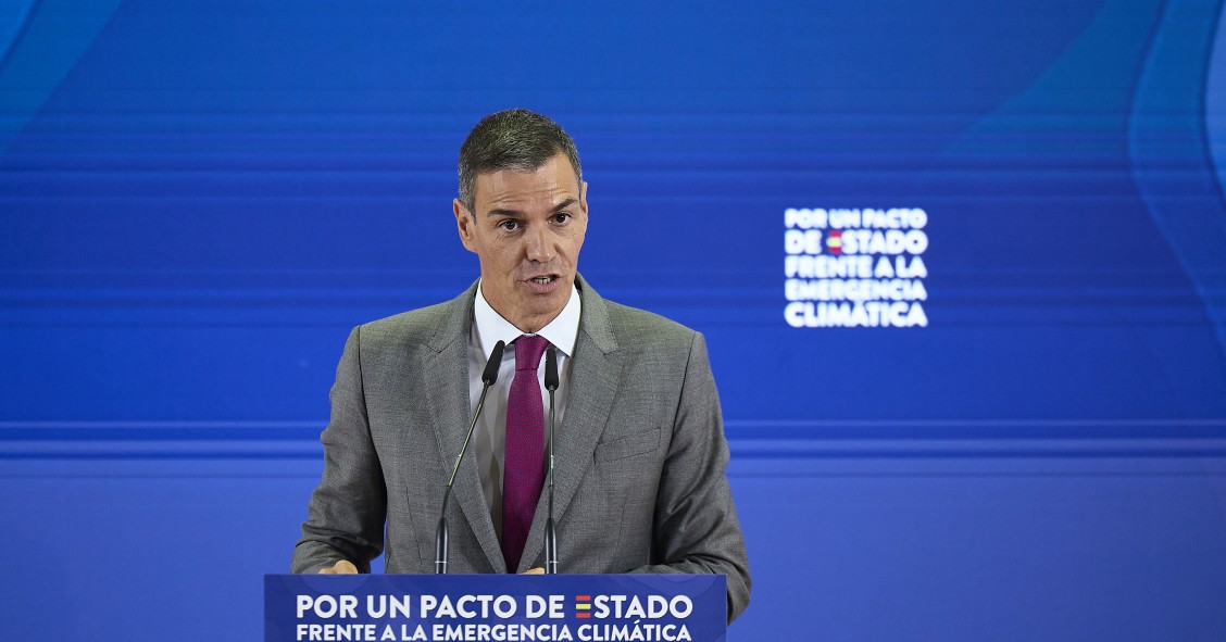 El presidente del Gobierno, Pedro Sánchez.