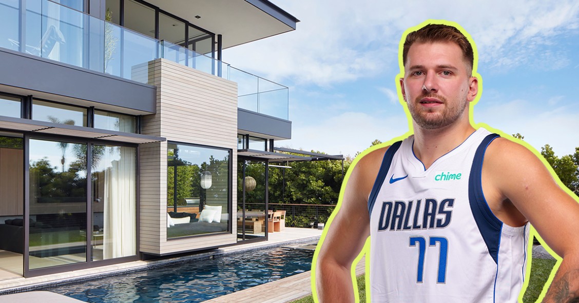 La nueva mansión de Luka Dončić en Los Ángeles
