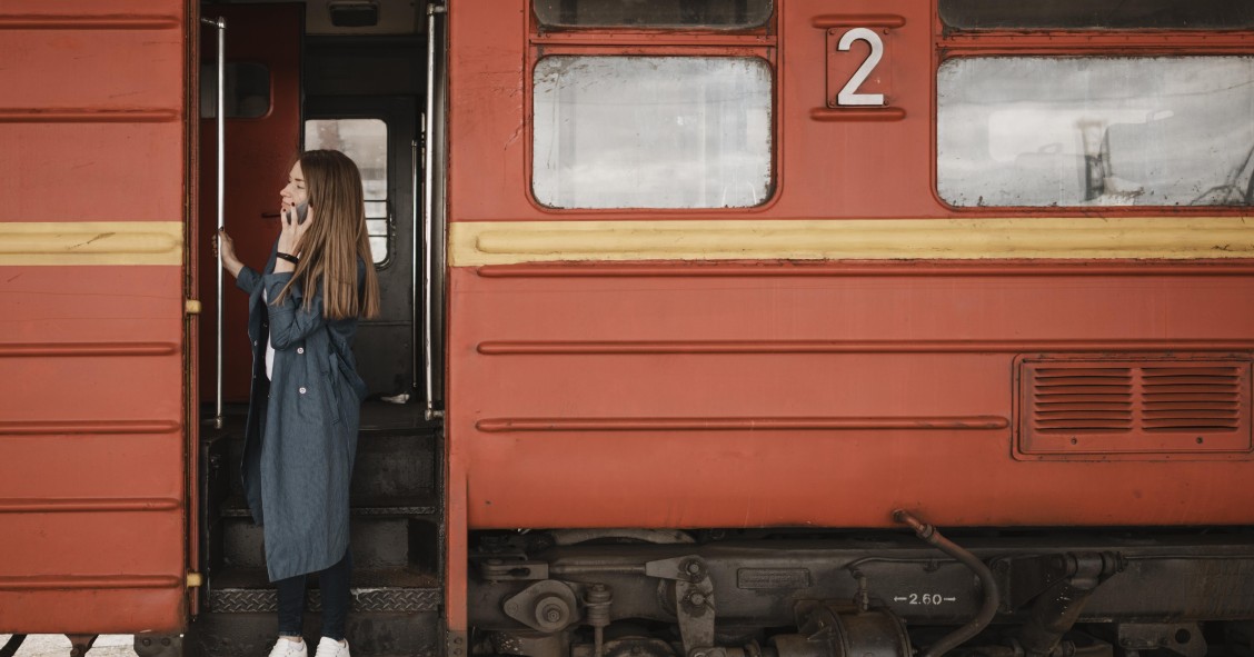 Vivir en un vagón de tren