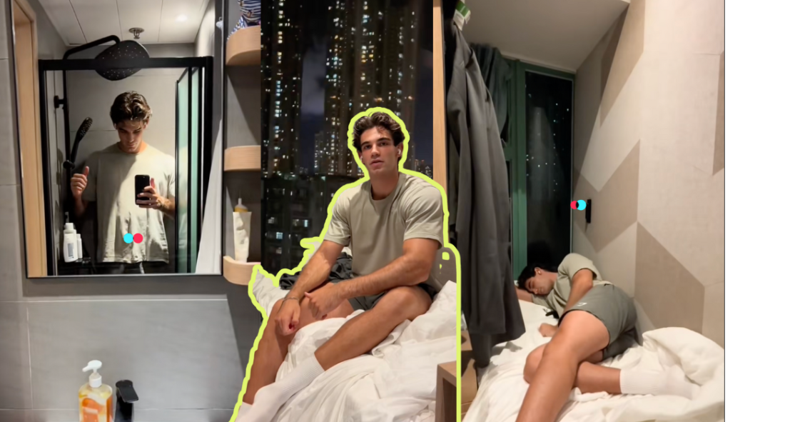 Vive en 5 m² y mide 2 metros: el español que muestra en TikTok cómo sobrevivir en una casa minúscula en Hong Kong