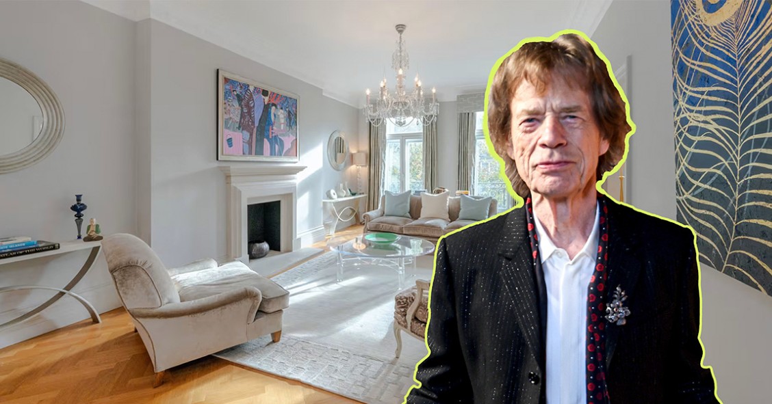 La antigua casa de Mick Jagger