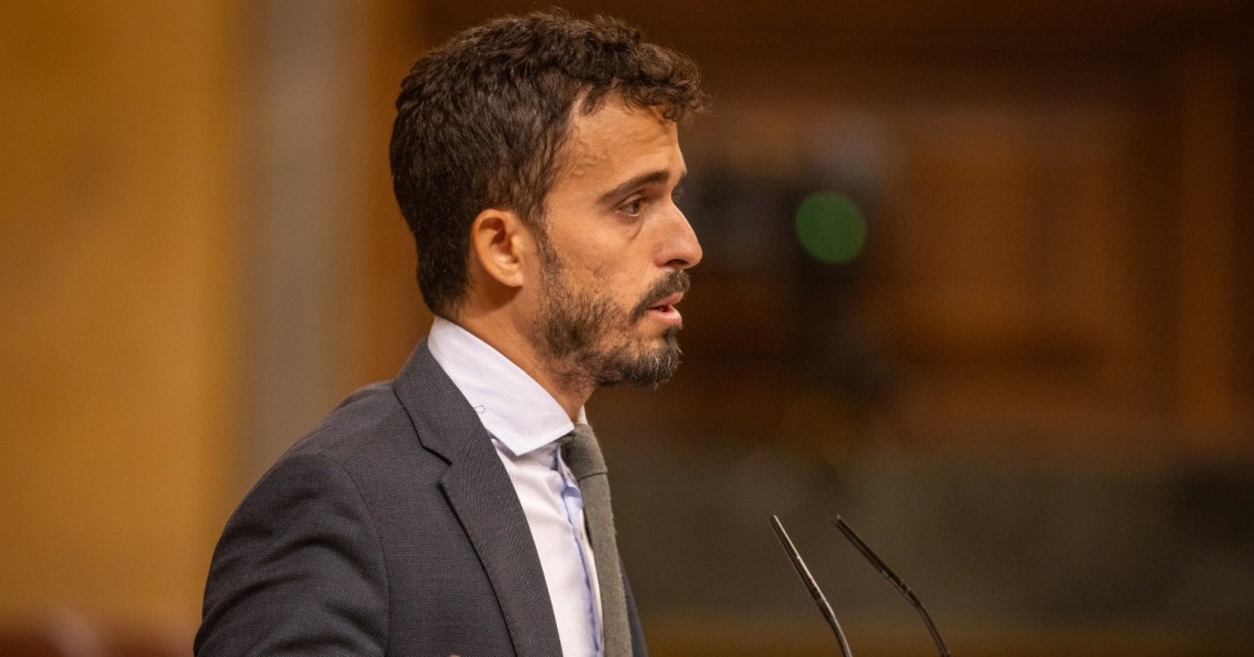 Archivo - El portavoz nacional de Vivienda de Vox y diputado por Málaga en el Congreso, Carlos Hernández Quero.