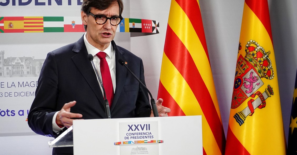 Archivo - El presidente de la Generalitat de Catalunya, Salvador Illa.