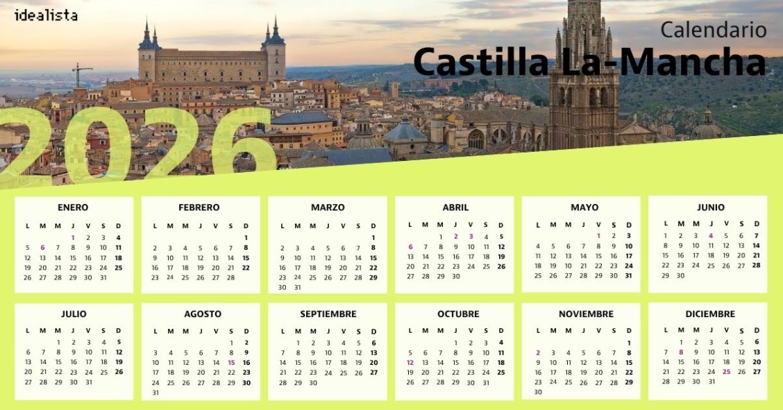 Calendario laboral Castilla-La Mancha 2026