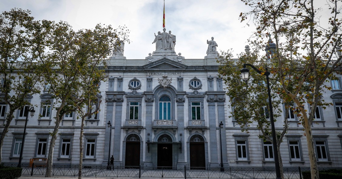 Fachada del Tribunal Supremo