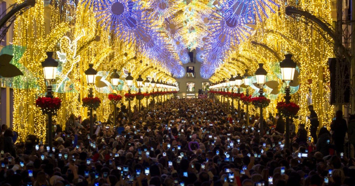 luces de navidad en malaga