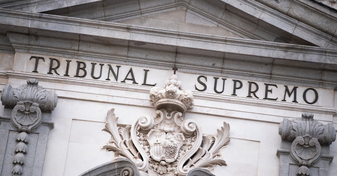 Fachada del Tribunal Supremo