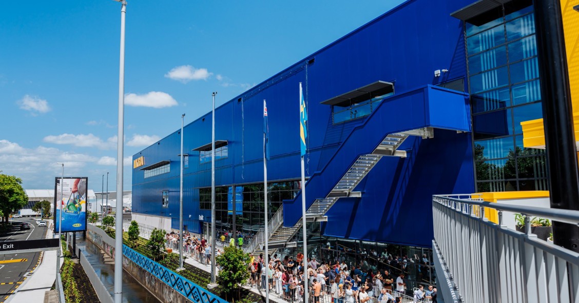 Inauguración de la primera tienda de Ikea en Nueva Zelanda