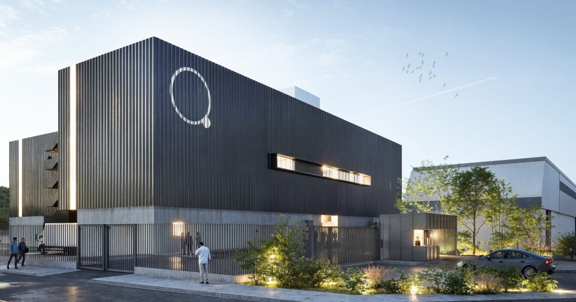 Infografía del data center de Quetta en Barcelona