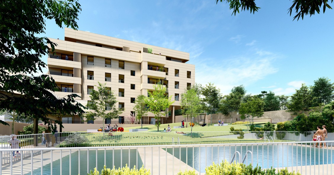 Archivo - Proyecto de construcción de viviendas en Mungia (Bizkaia)