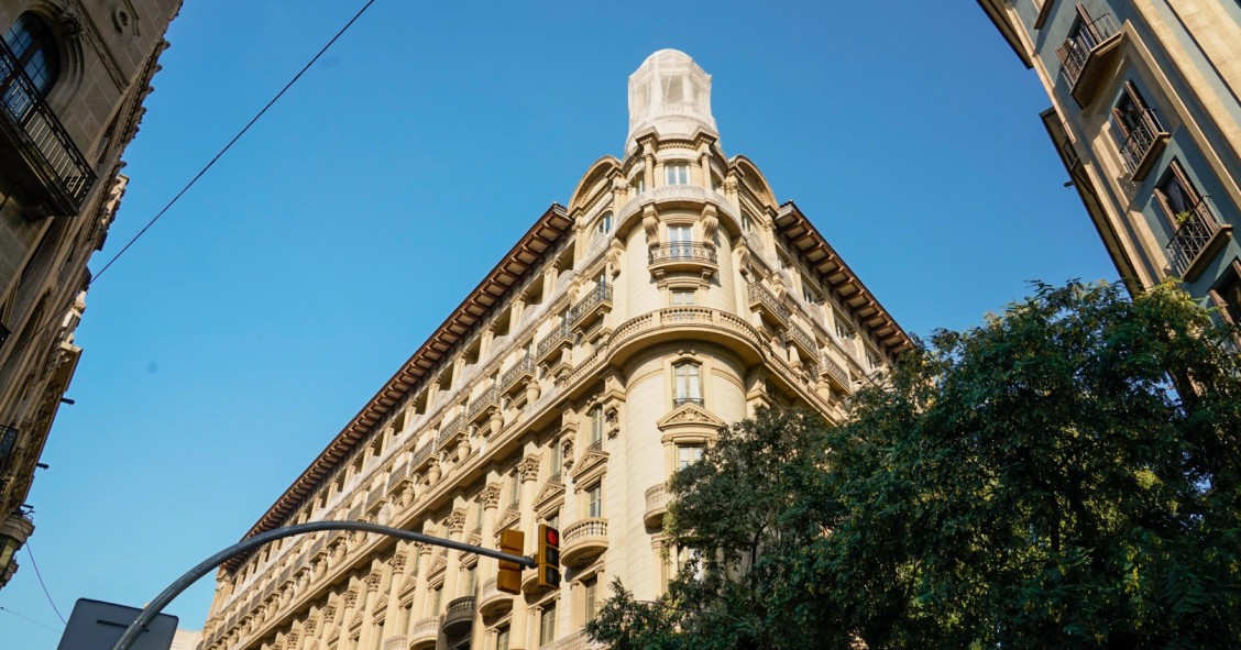 Imagen del edificio de Via Laietana 8-10.