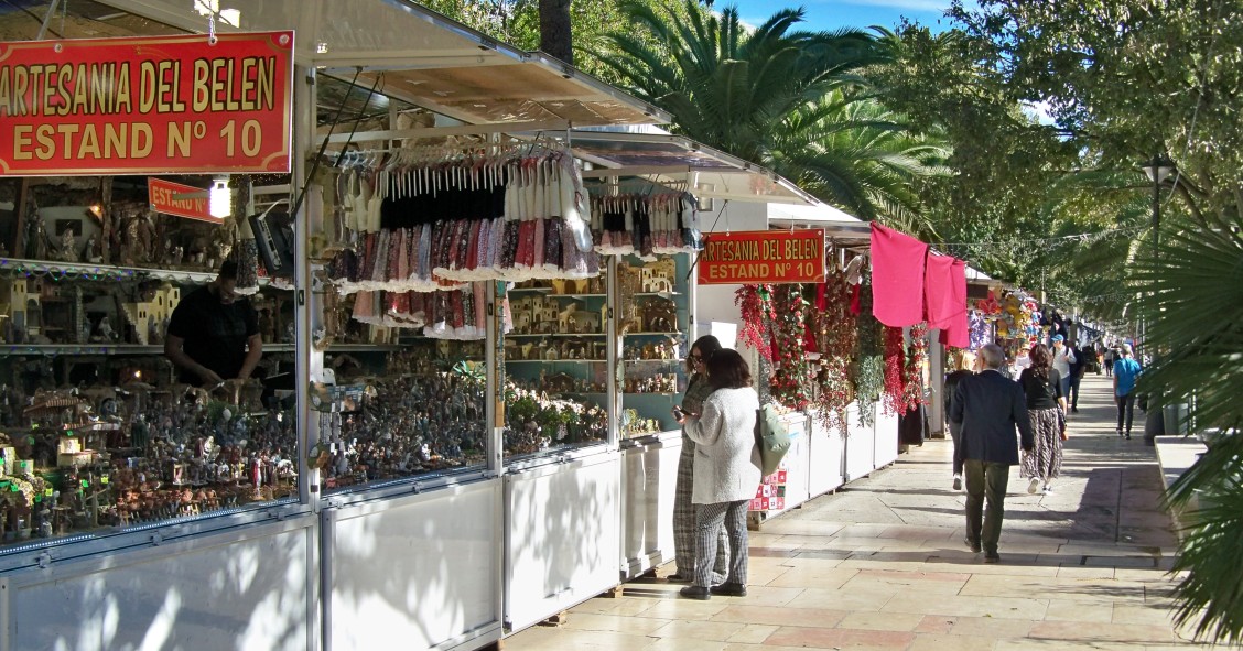 mercadillos navideños en malaga
