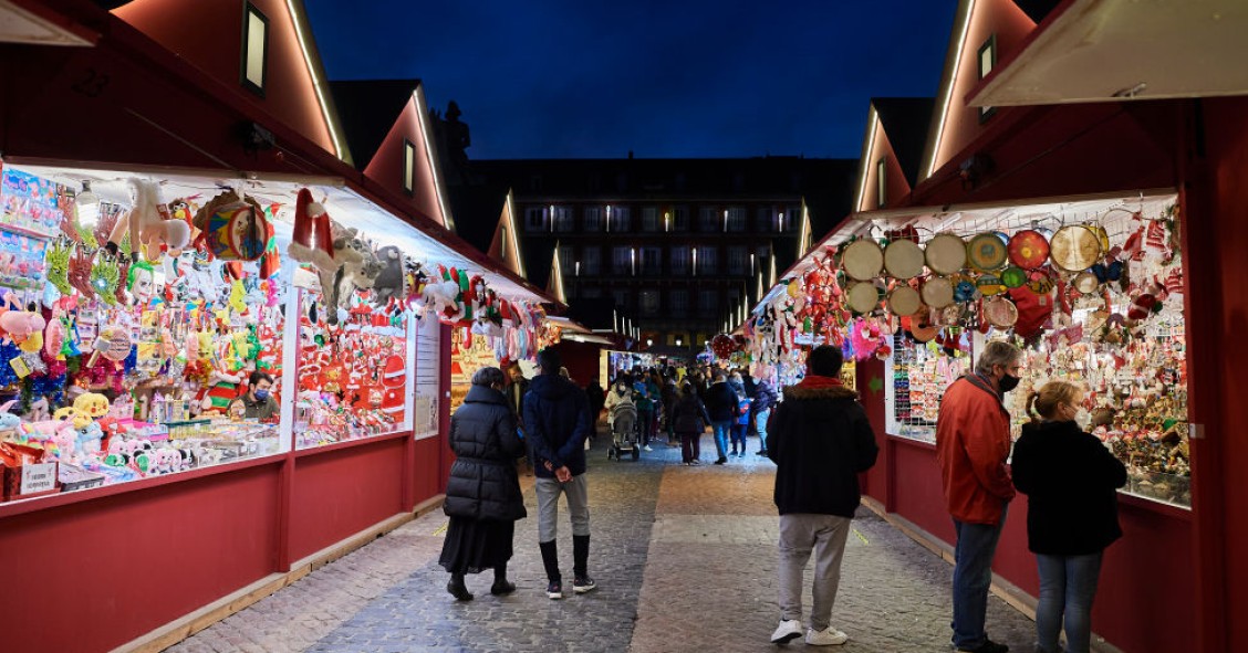 mercadillos navideños en madrid