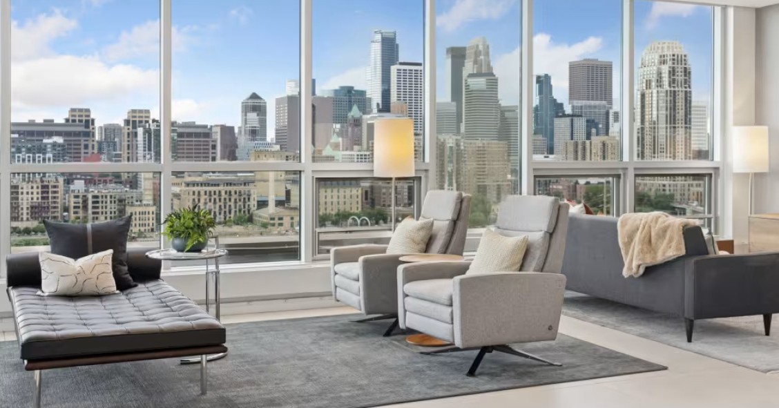 ¿El ático con las mejores vistas del río Misisipi?