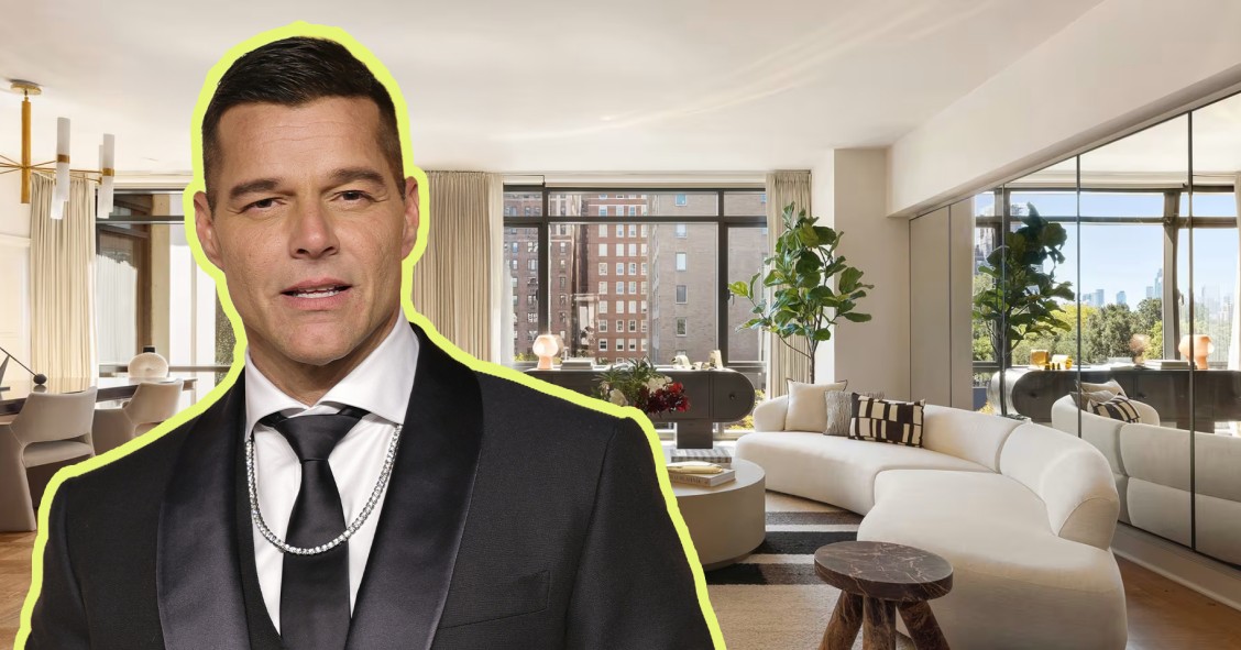 El lujoso apartamento de Ricky Martin en Nueva York