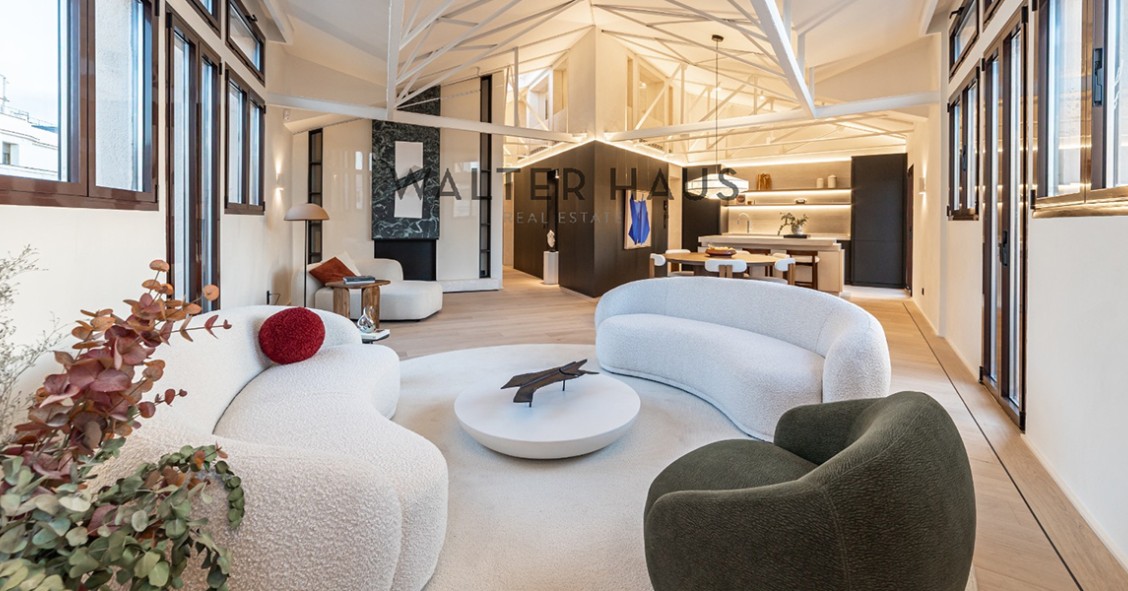 Dúplex de lujo a la venta en Madrid