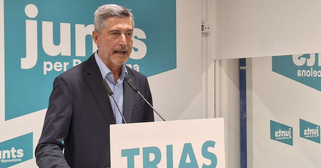 Jordi Martí Galbis, líder de Junts en Barcelona