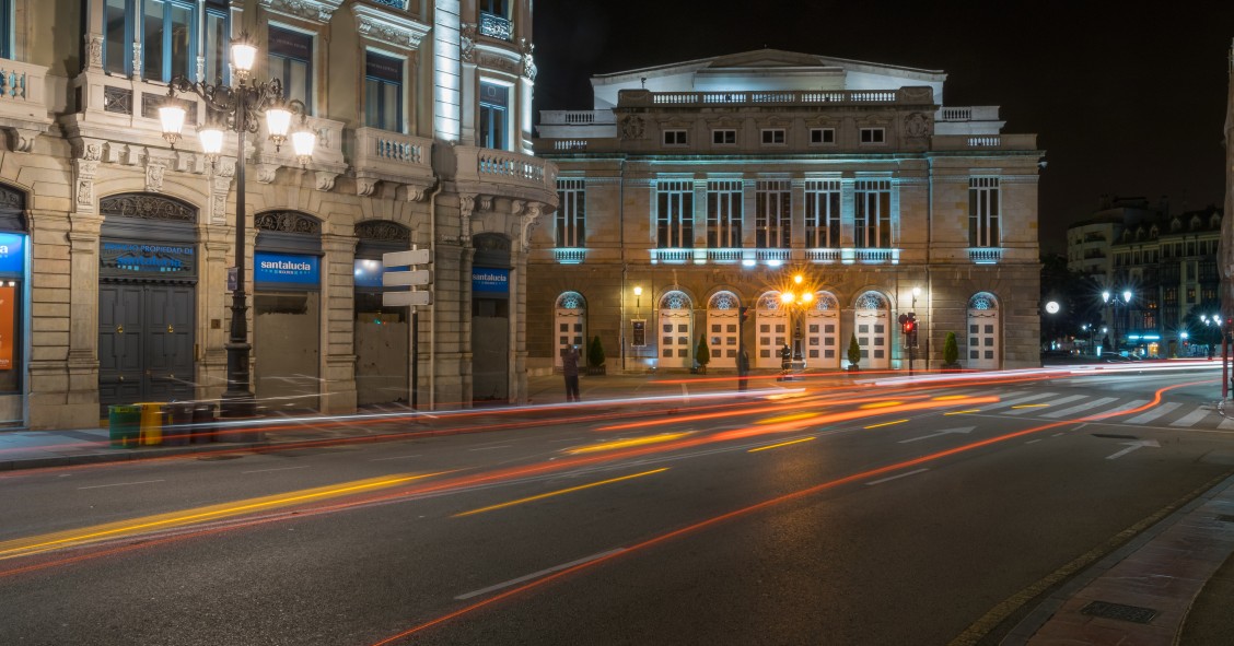 Oviedo durante el eclipse solar