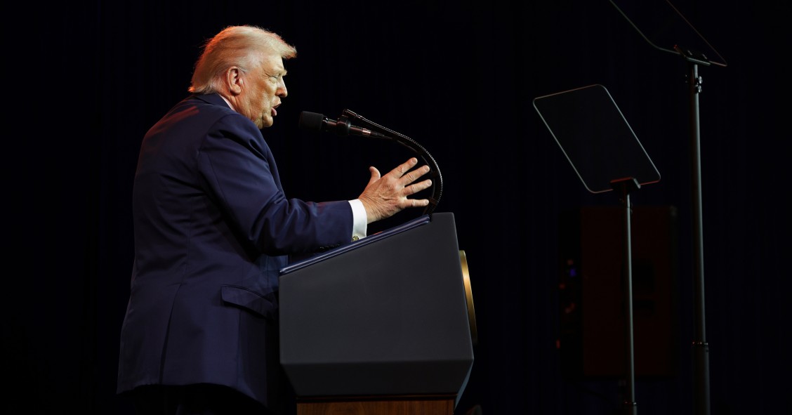 El presidente de EEUU, Donald Trump