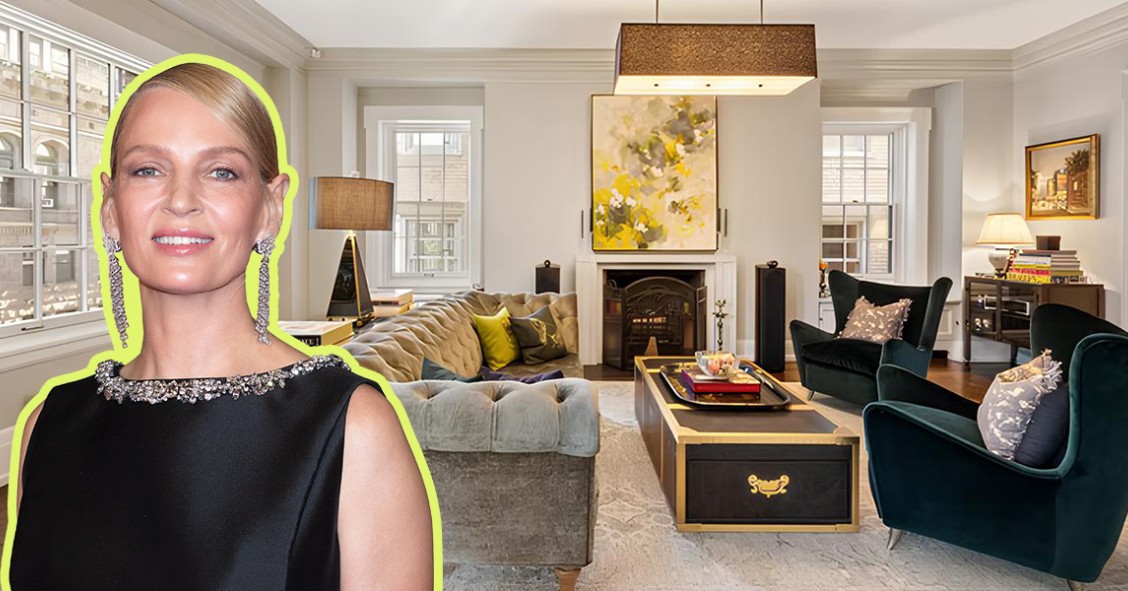 El antiguo dúplex de Uma Thurman en Nueva York