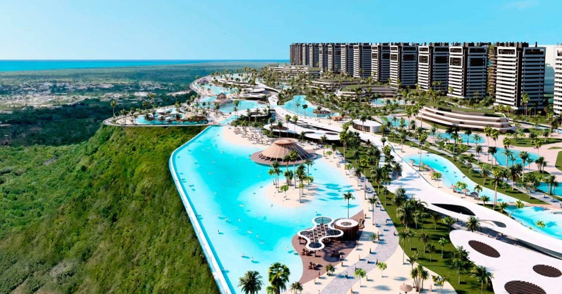 Archivo - Vista aérea de Larimar City & Resort