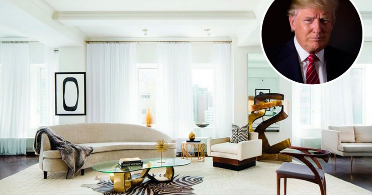 El dúplex de 400 metros de Donald Trump en Nueva York