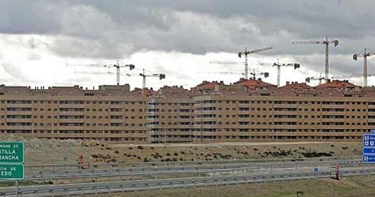 vista panorámica del municipio toledano de seseña El pocero vende las 5.092 viviendas de seseña a bancos y particulares