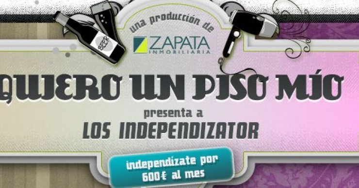 Zapata inmobiliaria crea una serie en Internet para vender pisos