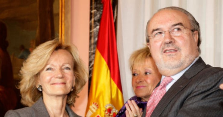 elena salgado y pedro solbes, los dos últimos ministros de economía de españa Elena salgado, entre las peores ministras de economía de Europa según financial times