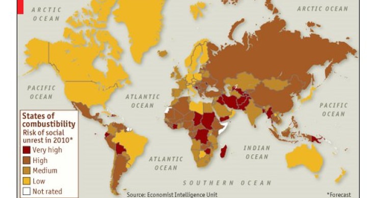 La imagen del día: en 2010 las condiciones económicas y sociales seguirán deteriorándose en varios países del mundo