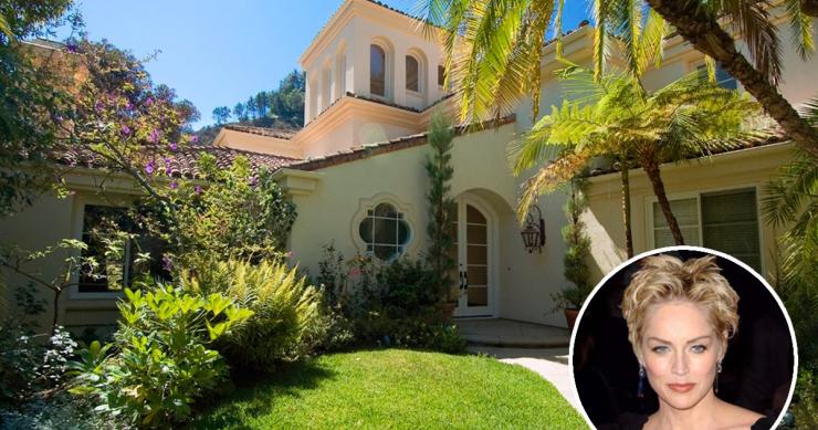 Sharon Stone pone en venta su mansión de Beverly Hills