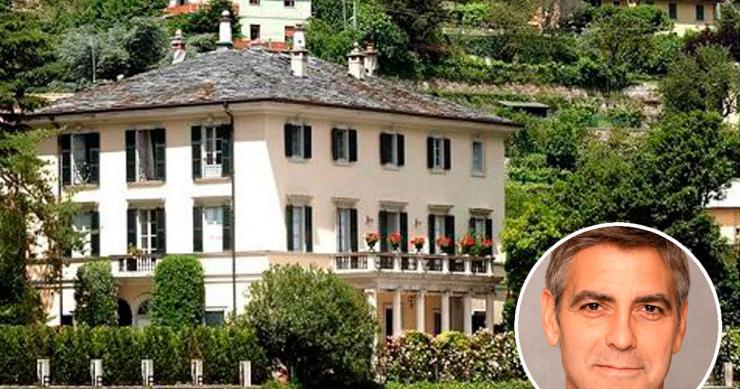 George Clooney pone en venta 'Villa Oleandra' en el lago de Como