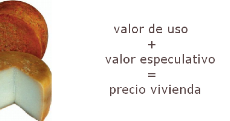 en los últimos años, españa se ha disparado la parte especulativa, según Izadi AG Consultores "El valor fundamental de una casa es cuatro años de salario, lo demás es especulación"