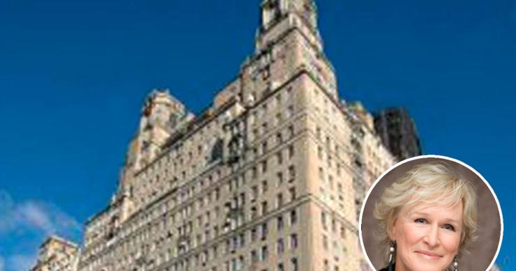 Glenn Close vende su apartamento en Manhattan con vistas a Central Park
