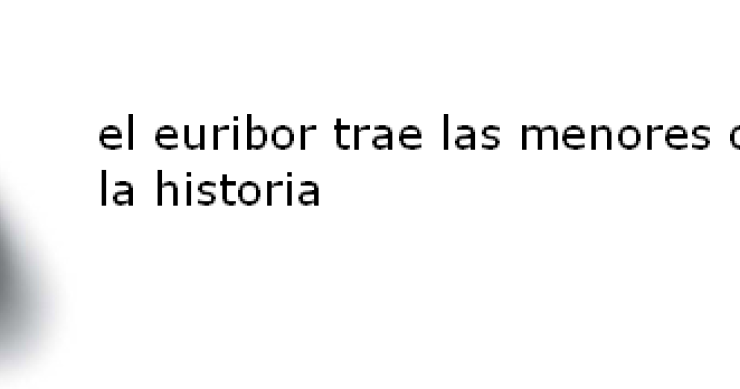  Previsión Euribor abril 2010