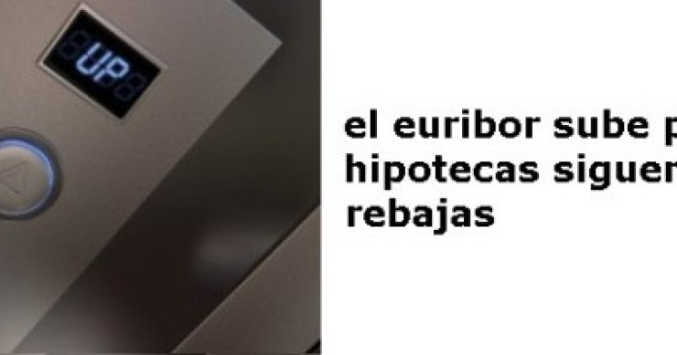 Euribor abril 2010: tu hipoteca baja, pese a que el euribor sube
