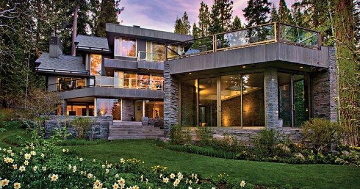 Mansión junto al lago tahoe (california)