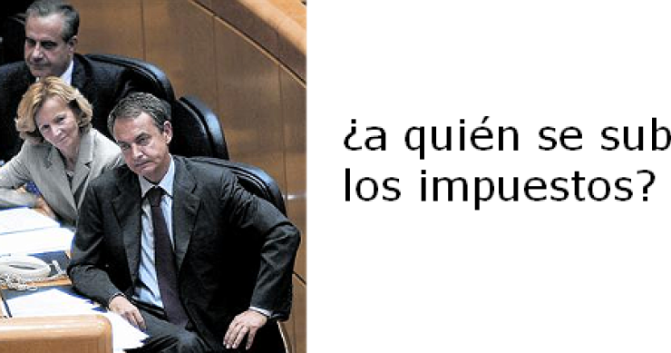¿Qué es una renta alta? Zapatero anuncia subida de impuestos a los que más tienen