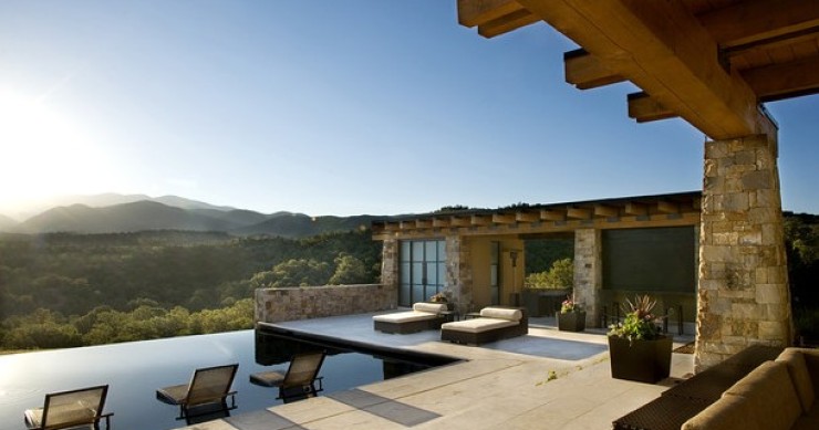 Lujoso rancho en medio del bosque en santa fe (eeuu)